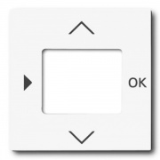 Накладка для таймера 6455, 6456 ABB Basic 55 альпийский белый (6435-94)