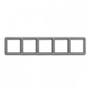 Рамка 5-ая Jung CD 500 Серый