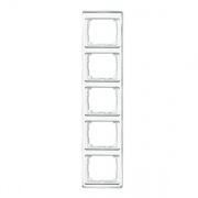 Рамка для вертикальной установки 5-ая Jung SL500 Белый