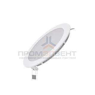 Встраиваемый светильник Gauss ультратонкий круглый IP20 18W,225х22, Ø210, 3000K 1200лм 1/20