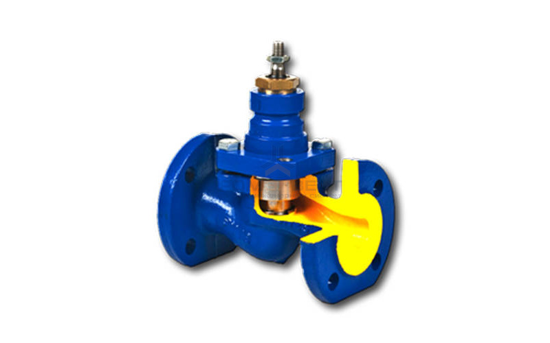 Клапан регулирующий Zetkama 227A - Ду20 (Ф/Ф, PN16, Tmax-150°C, серый чугун, исполнение №80-H)