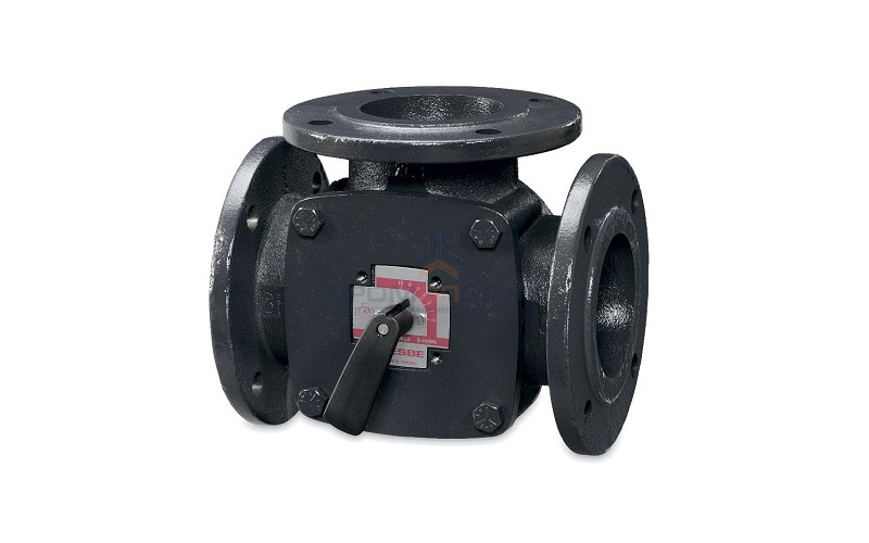 Клапан термостатический смесительный ESBE 3F - Ду25 (фланцевое соединение, PN6, 110°C, KVS 18)