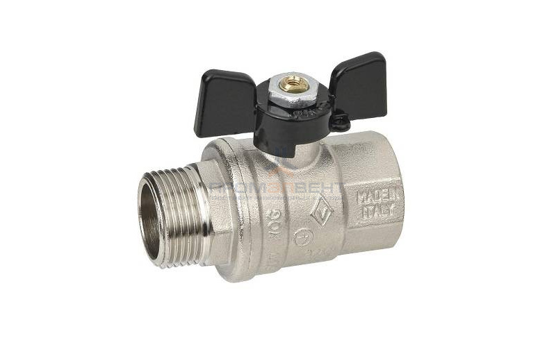 Кран шаровой полнопроходной Bugatti Oregon 307 - 1