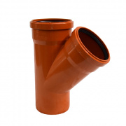 Тройник SINIKON НПВХ 250/110x45