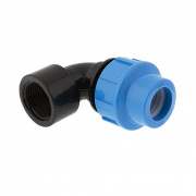 Переход на внутреннюю резьбу угловой ДЖИЛЕКС - 25 x 1" (винтовой, для труб ПНД)