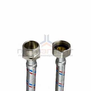 Подводка для воды гибкая Industrias Mateu (Гайка/Штуцер) - 1/2" (длина 3000 мм)