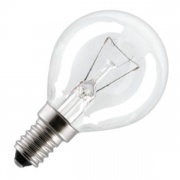 Лампа для духовых шкафов GE OVEN 40W CL 300°С шарик d45 E14 прозрачная