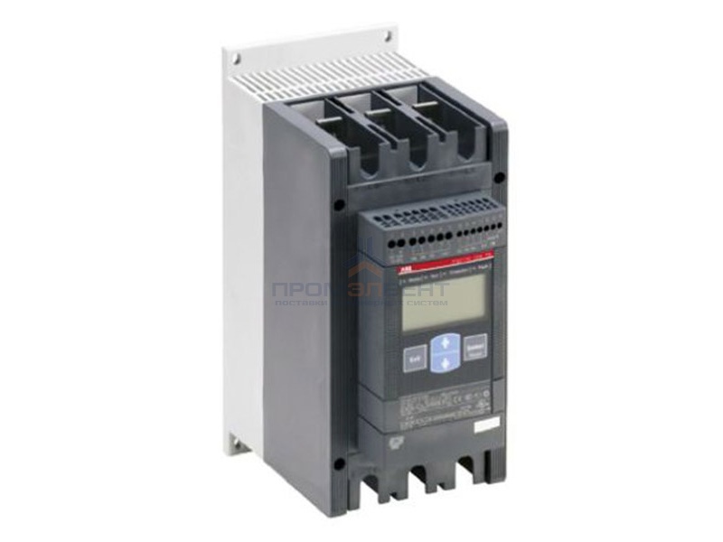 Софтстартер ABB PSE142-600-70 75кВт 600В 142А с функцией защиты двигателя