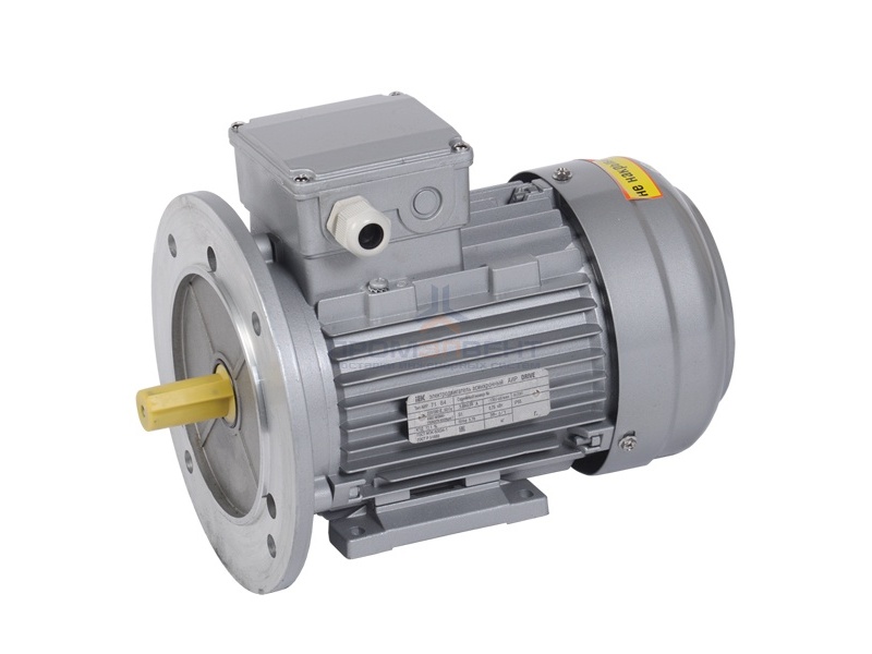 Электродвигатель асинхронный 3ф. АИР 71A4  380В 0,55кВт 1500об/мин (лапы + фланец) 2081 DRIVE IEK