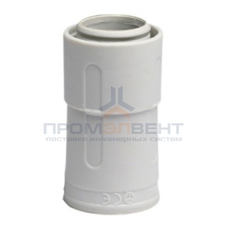 Переходник армированная труба - жесткая труба DKC, IP67, д.40мм