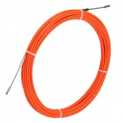 Протяжка кабельная из плетеного полиэстера Fortisflex PET d4,7mm L10m оранжевый
