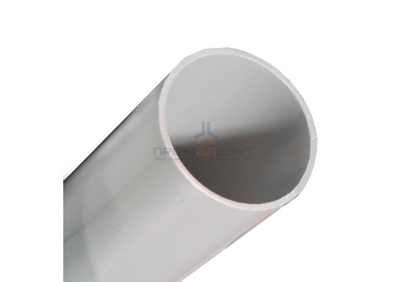 Труба ПВХ жёсткая гладкая DKC д.16мм, лёгкая, цвет серый [2м/шт, уп.60м]