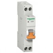 Дифференциальный автомат Schneider Electric АД63 1п+н 16A 30мA 4,5кА C