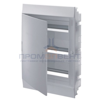 Бокс в нишу ABB Mistral41 54М непрозрачная дверь c клеммным блоком