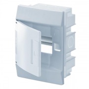 Бокс в нишу ABB Mistral41 4М непрозрачная дверь без клеммного блока